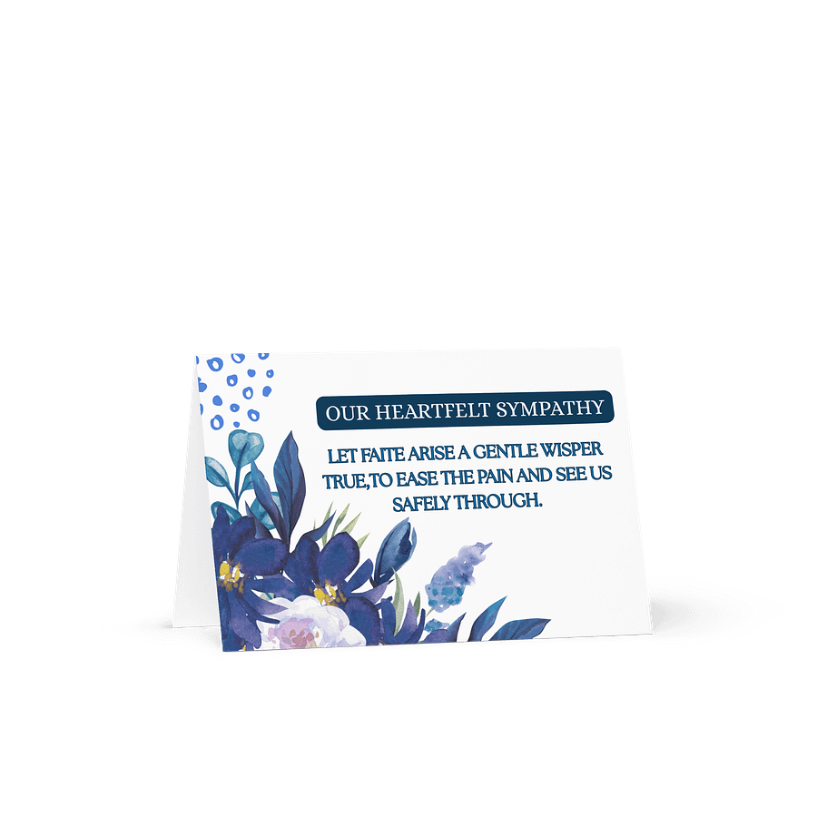 Our Heartfelt Sympathy card product image (1)