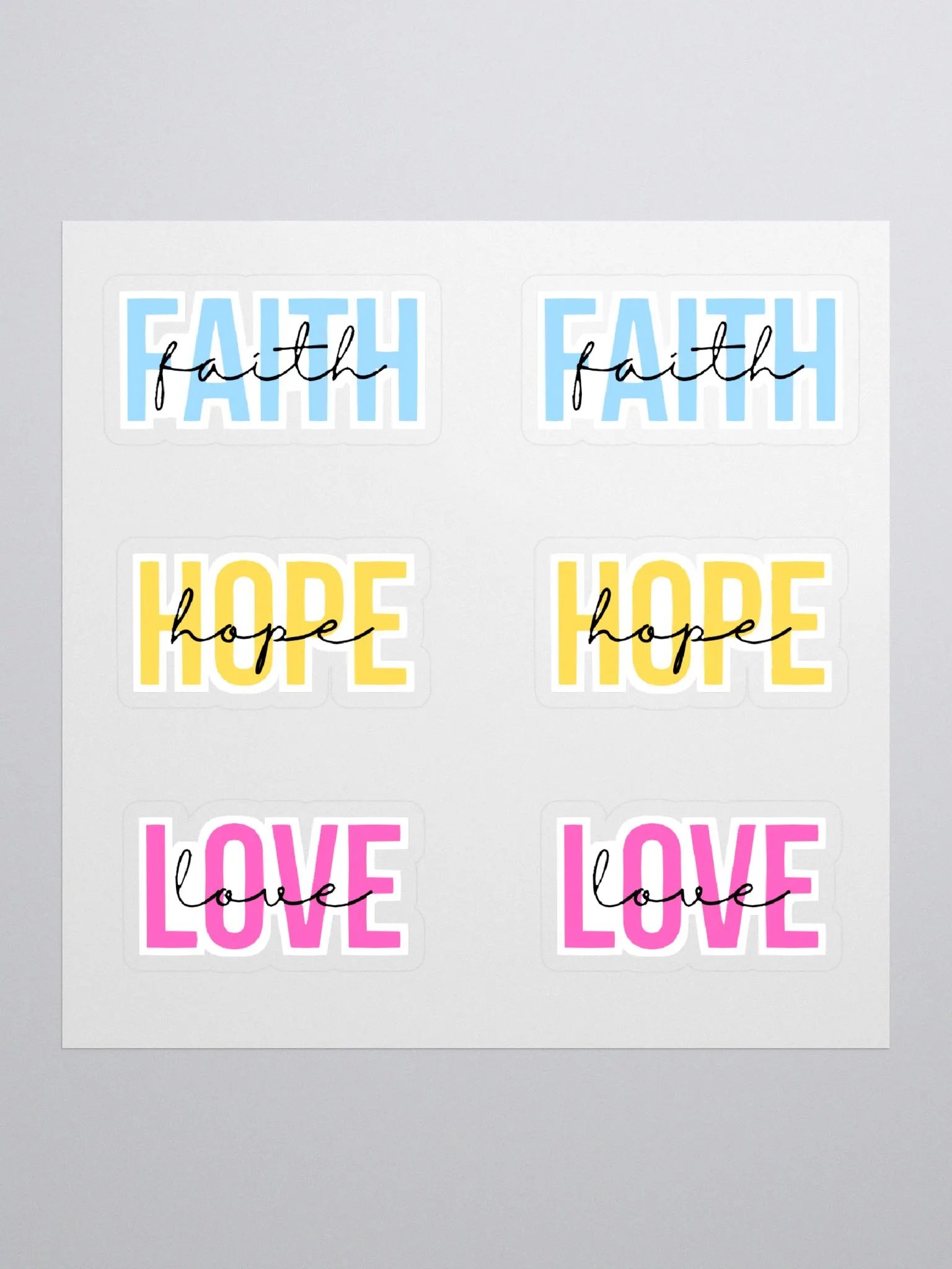 Faith, hope and love product image (1)