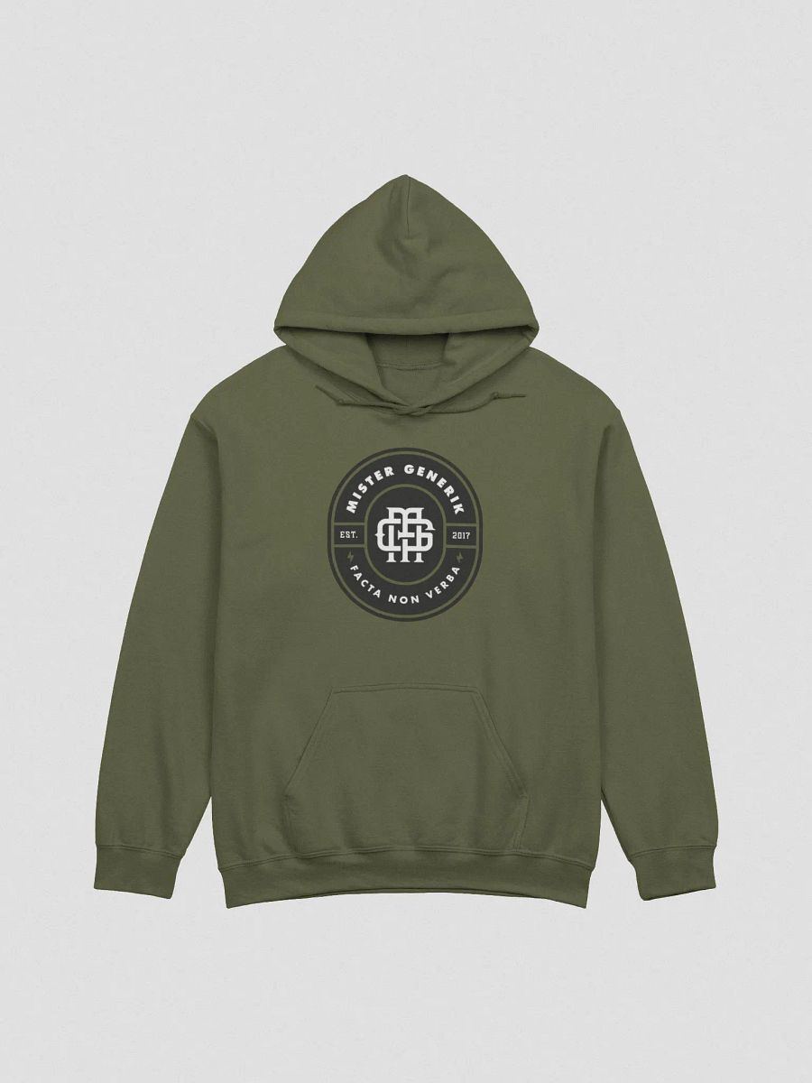 Mister Generik Monogram Badge Hoodie product image (1)