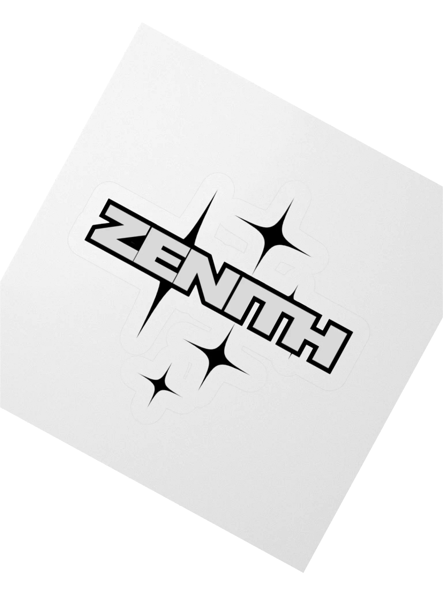 Zenith Minimalist Sticker – Perfect for Laptops, Bottles, and More product image (5)