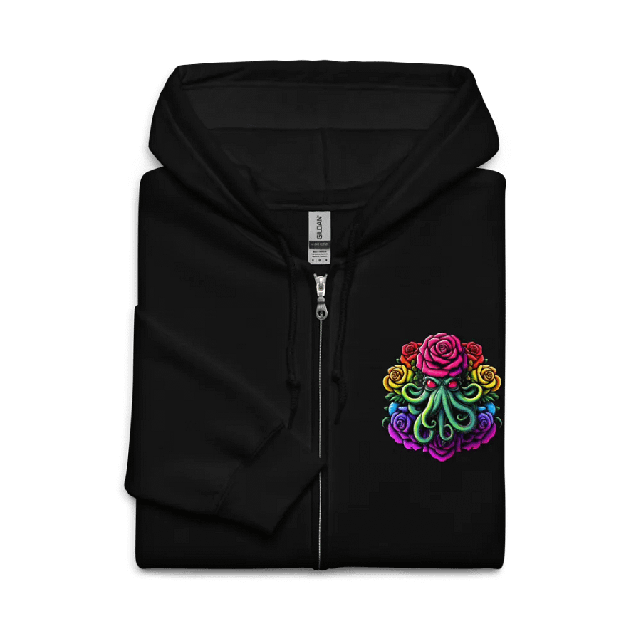 PRIDE Cthulhu Royalty Hoodie Zip-Up (Lots of Colors!) (Up to 5xl!) product image (8)