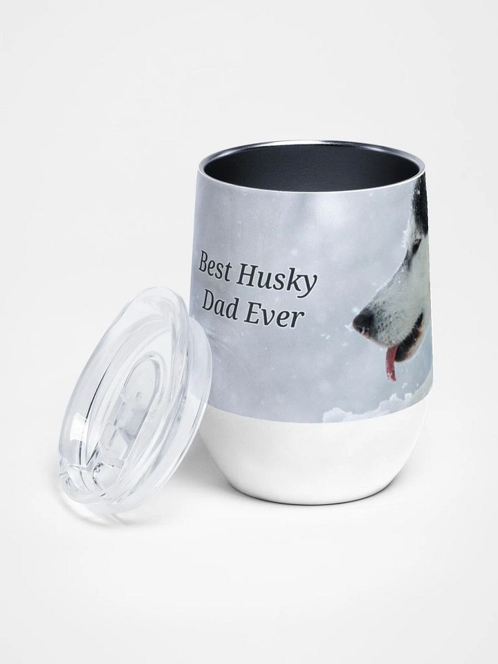 Husky Enjoys Fresh Snow - Best Husky Dad product image (2)