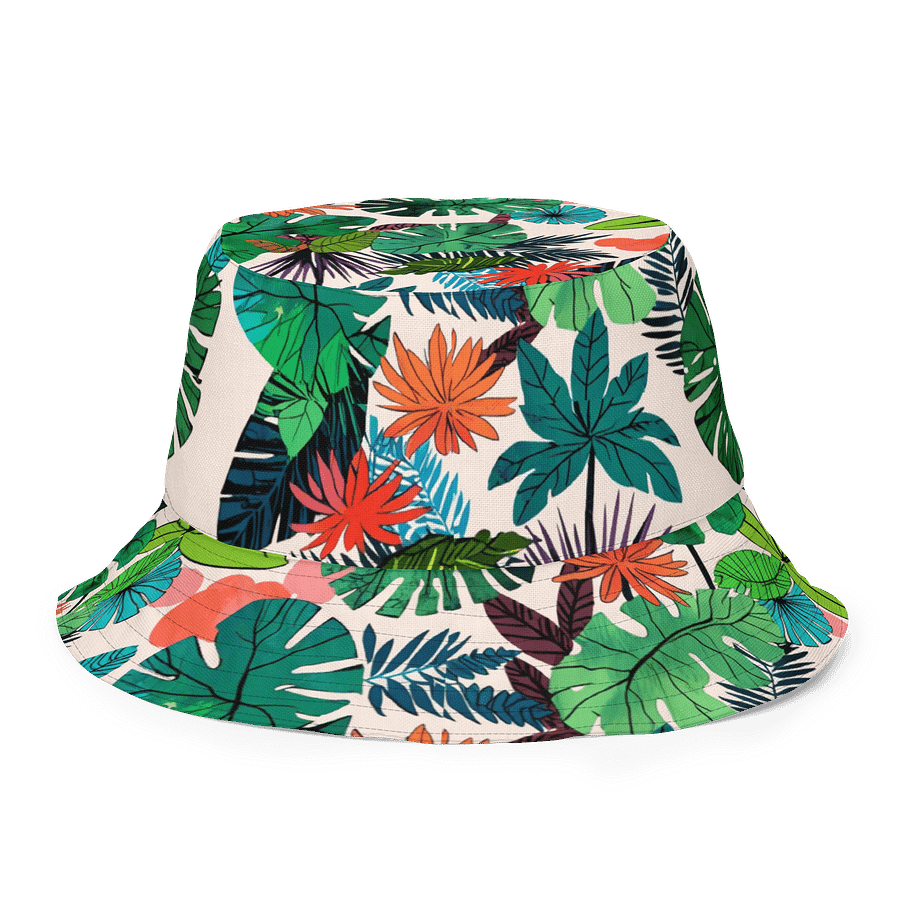 Tropical Foliage Reversible Bucket Hat product image (9)