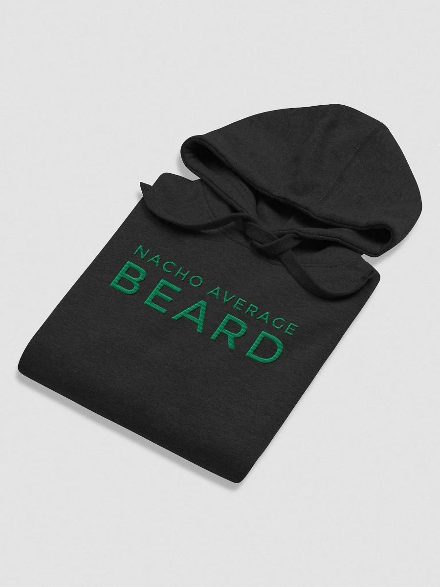 Men's Nacho Average Beard Hoodie (Green Embroidery) product image (3)