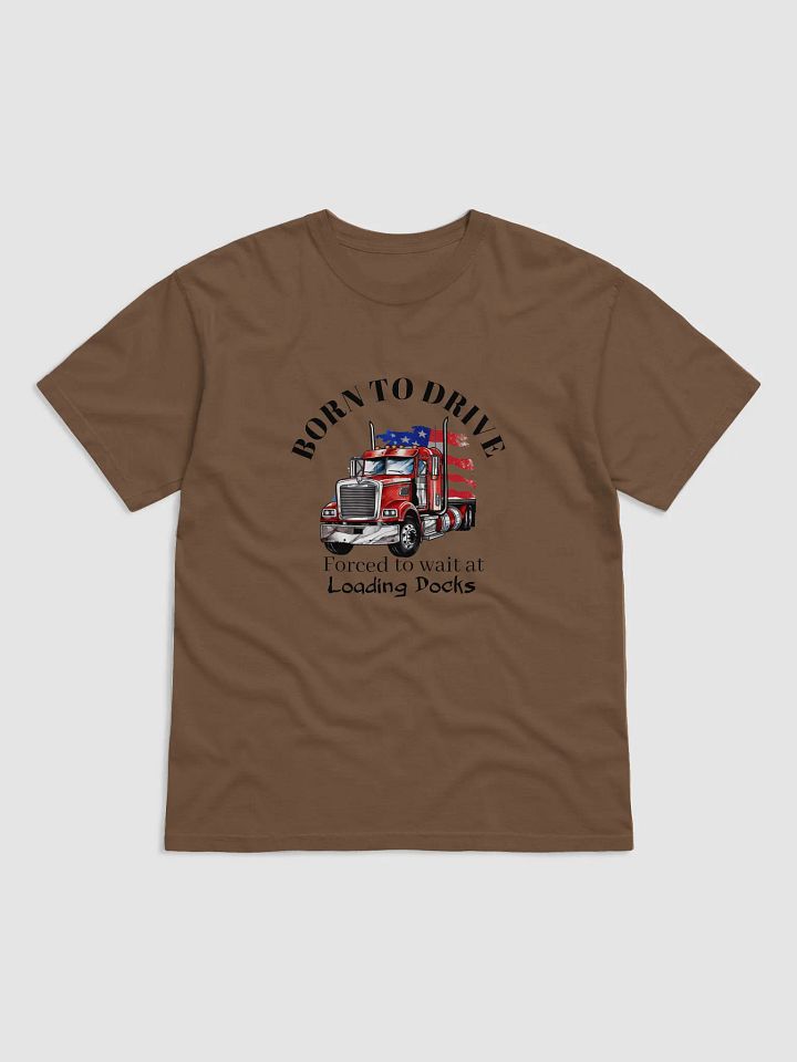 Patriotic Semi-Truck Flag Tee product image (2)