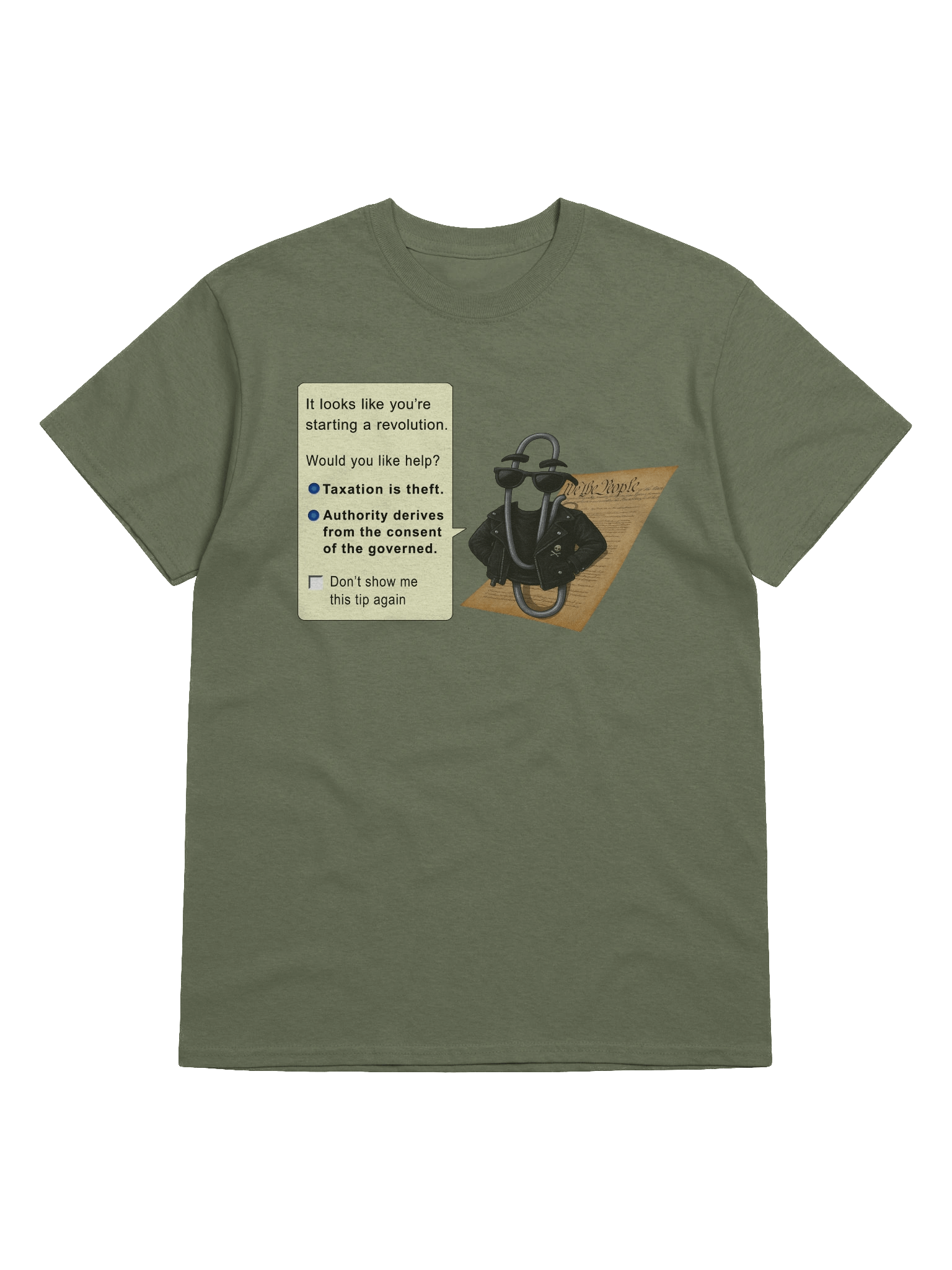 Clippy Revolution Tee product image (5)