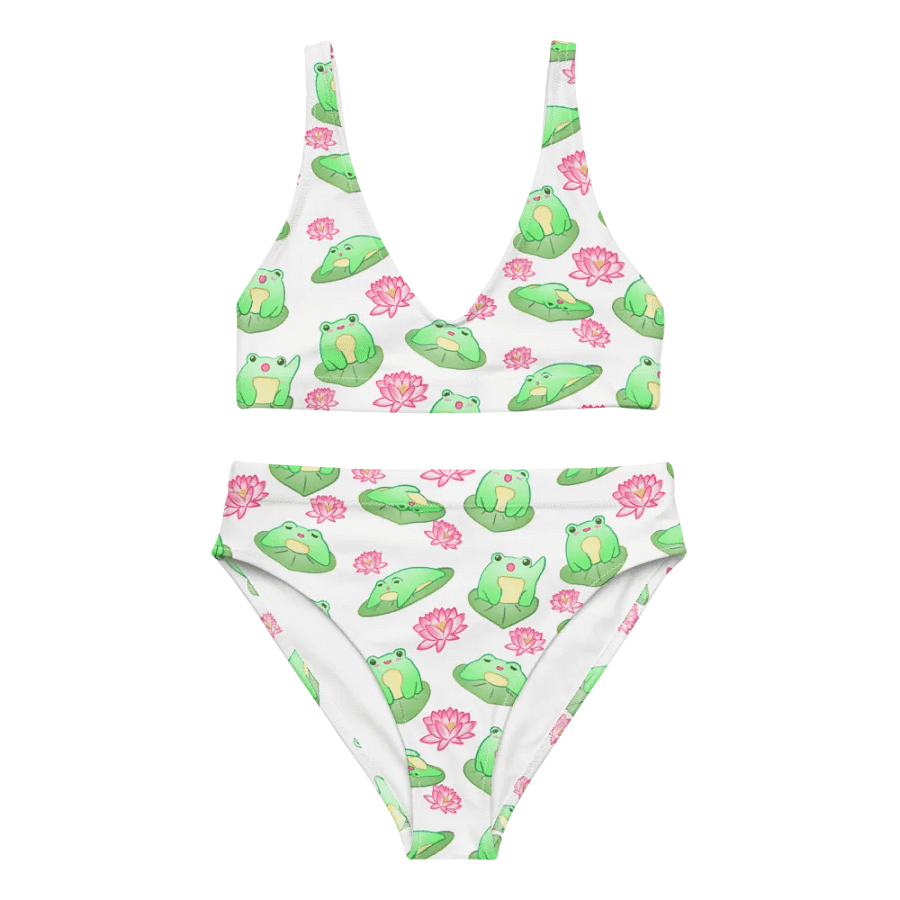 Kawaii Froggie High Waist Bikini product image (1)