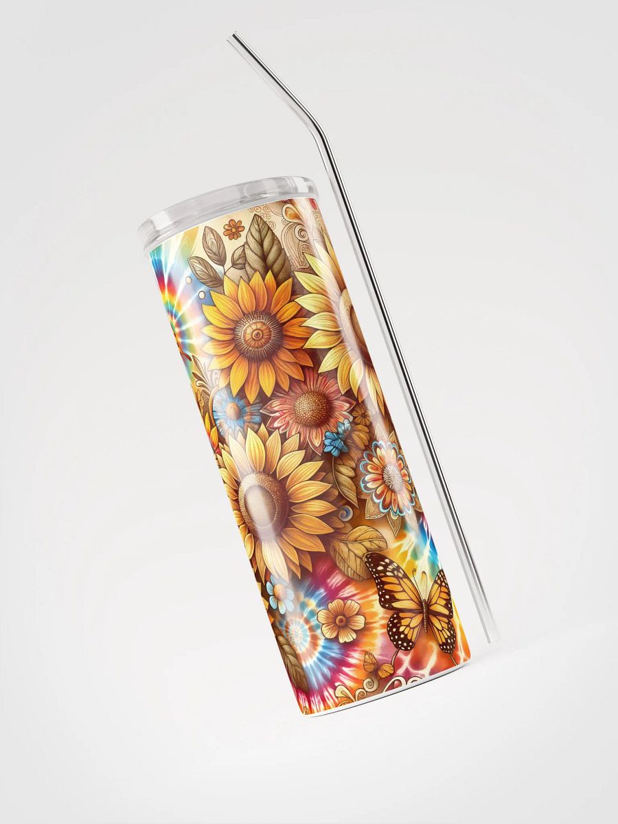 Sunflower Serenity Stainless Steel Tumbler product image (4)