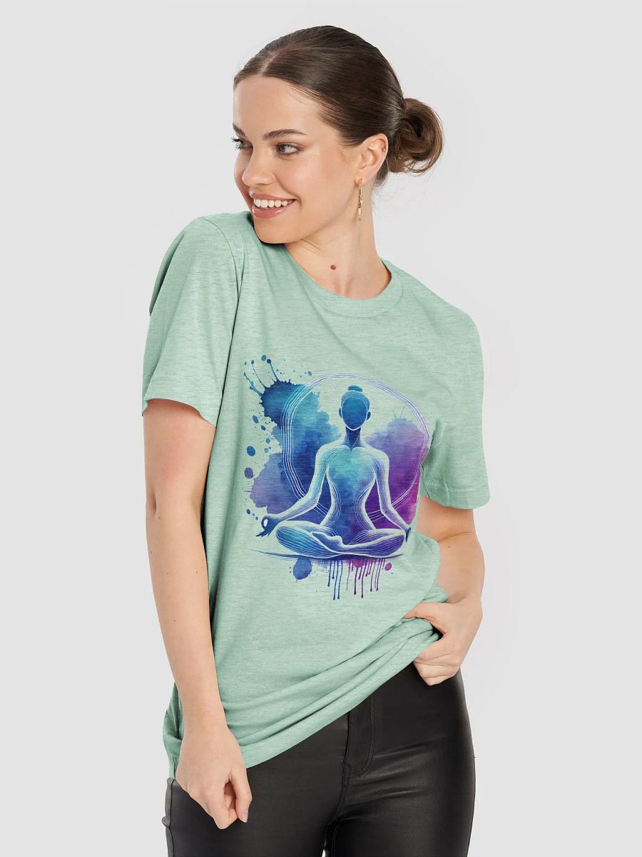 Mindful Power: Yoga Discipline Mantra Tee product image (85)