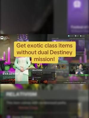 Get your Exotic Class items! #destiny2 #destiny #destiny2tiktok #destiny2clips #destiny2hunter #destiny2finalshape #destinythegame #destiny2witchqueen #destiny2funnymoments #destiny2titan #destiny2raid #destiny2revenant 