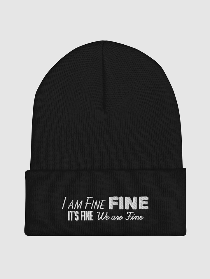FINE Cuffed Beanie product image (1)