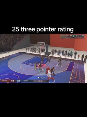 25 3-pointer crazy game winner#fyp #2k26