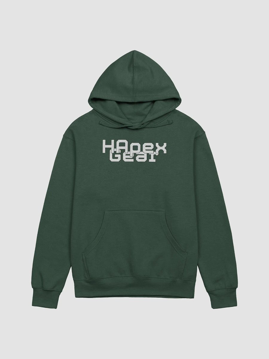 Midweight Hoodie - White HApex Gear White Logo product image (1)