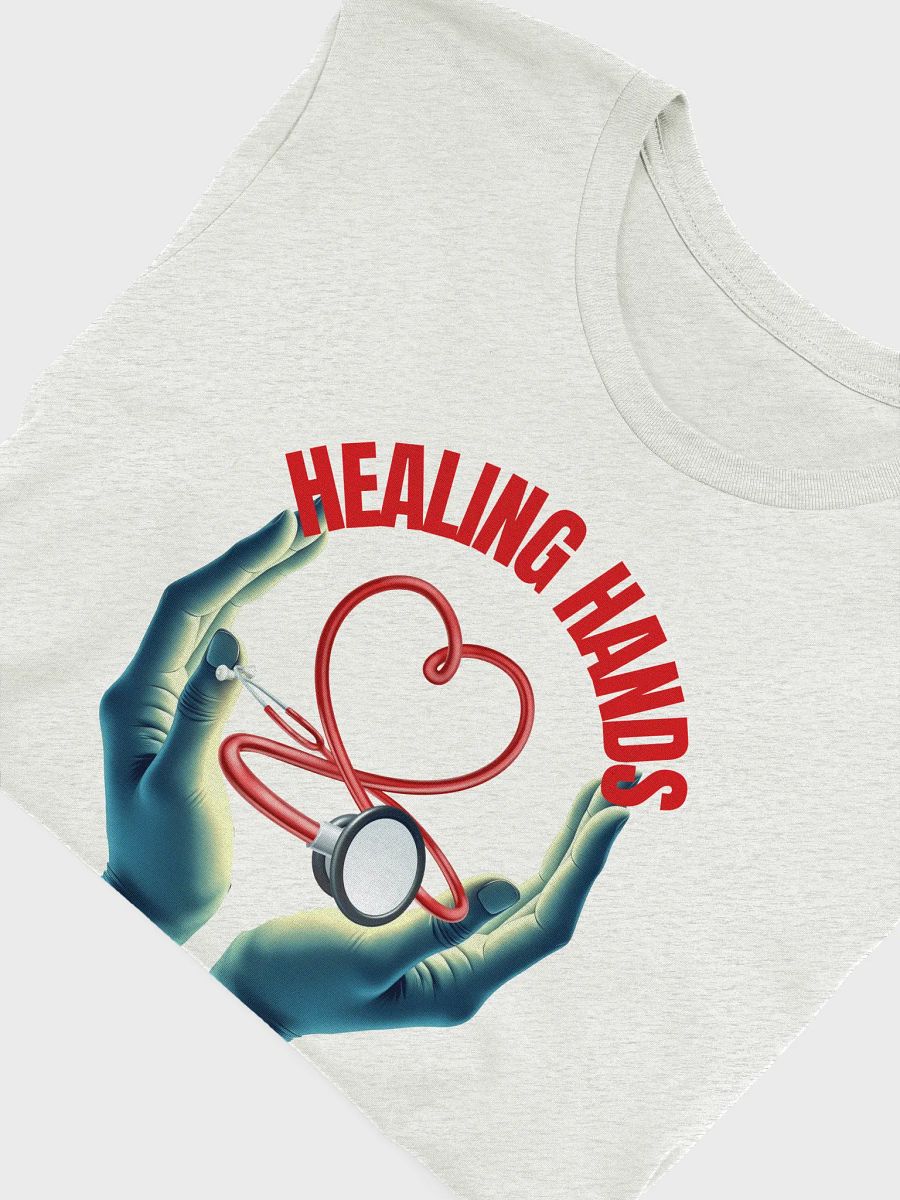 Healing Hands Stethoscope Heart T-shirt product image (45)