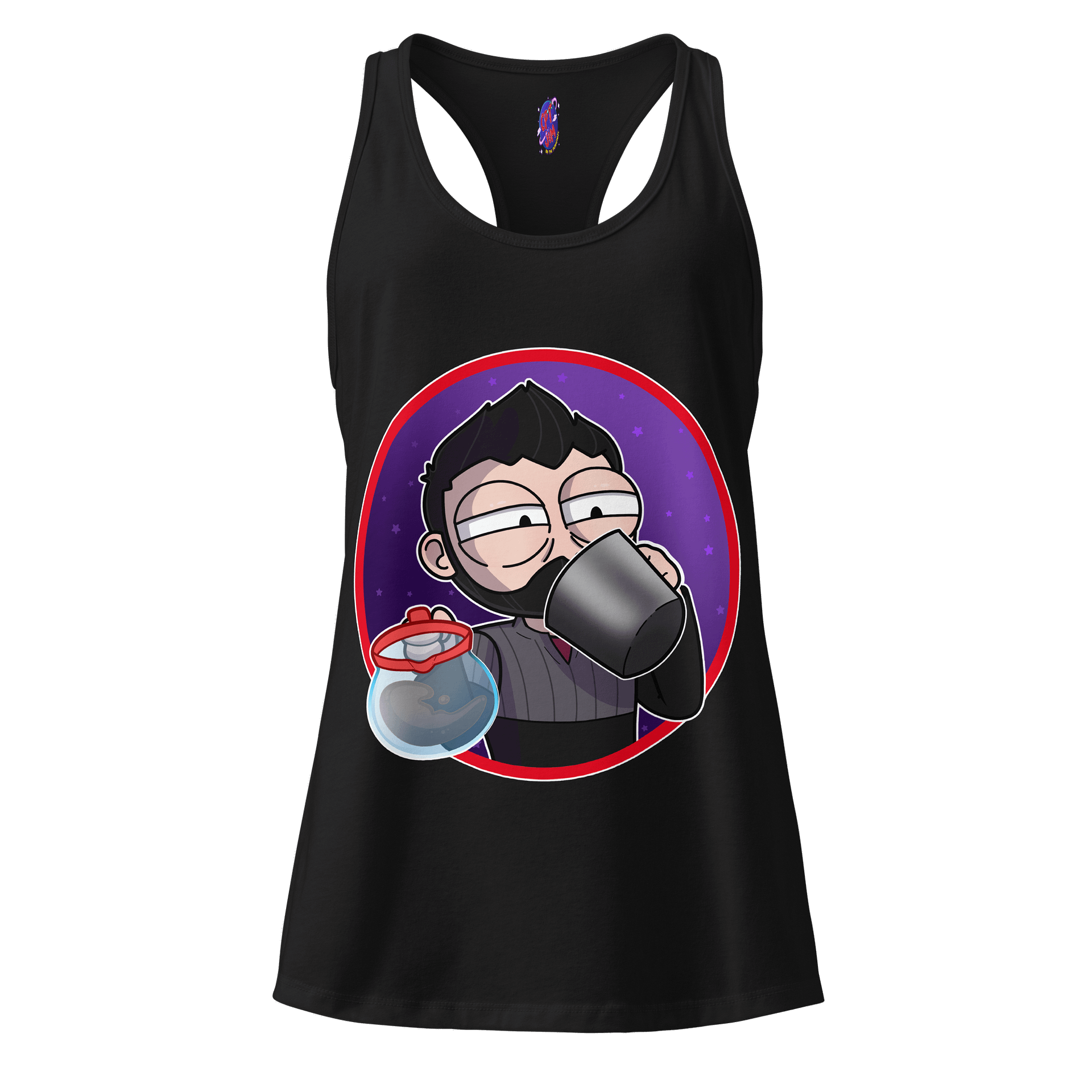 Satisfied Sip Racerback Tank product image (1)
