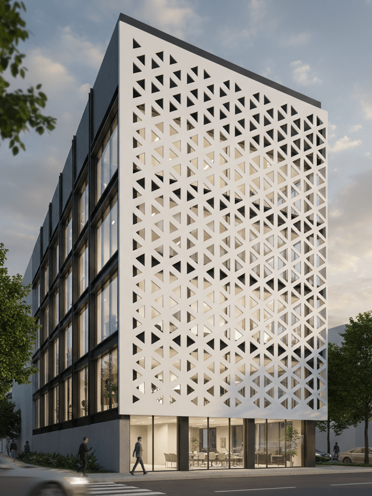 Laser-Ready Parametric Facade in Grasshopper Rhino Files Download product image (2)