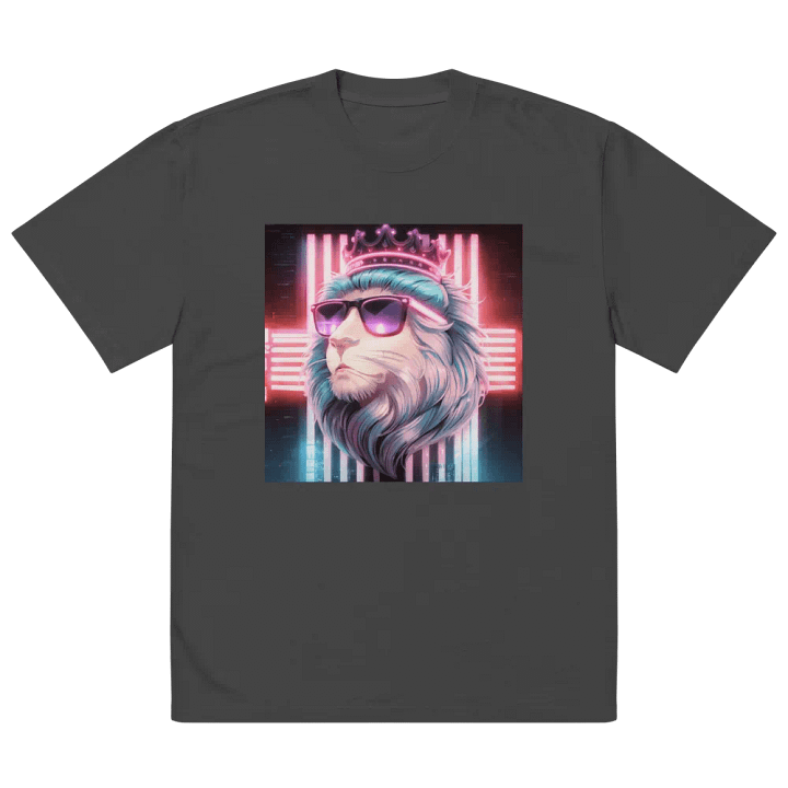 Royal Lion Neon Crown T-Shirt product image (2)