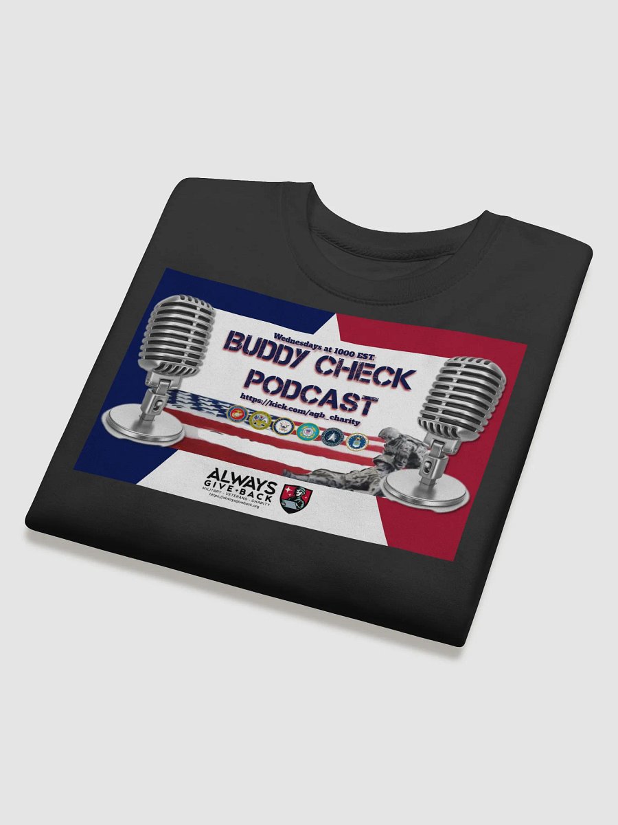Buddy Check Podcast Retro Sweatshirt product image (4)