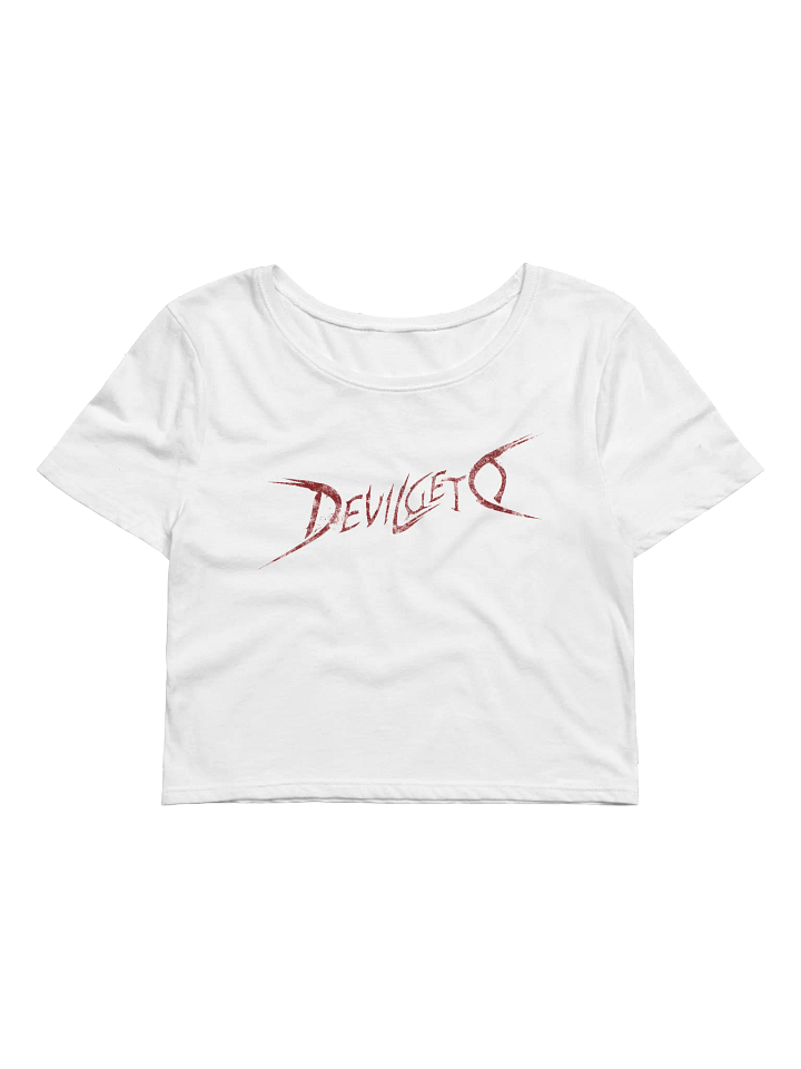 Devilgeto Logo Slaughterer Crop T-Shirt product image (1)