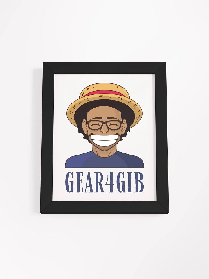 Gear4Gib Framed Poster product image (5)