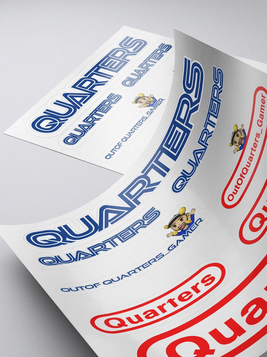 Quarters | Sega & Nintendo Sticker Set product image (4)