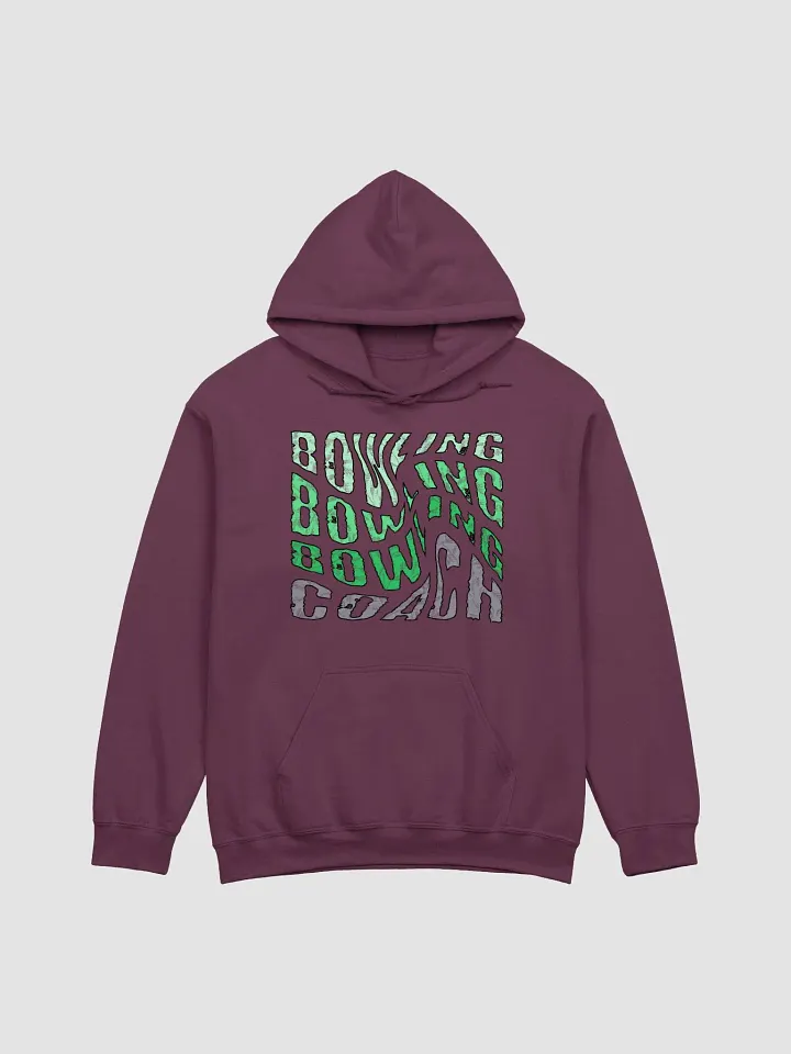 Bowling Coach Distorted Vision Hoodie product image (9)