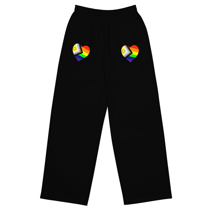 Pride Heart Wide Leg Sweatpants product image (1)