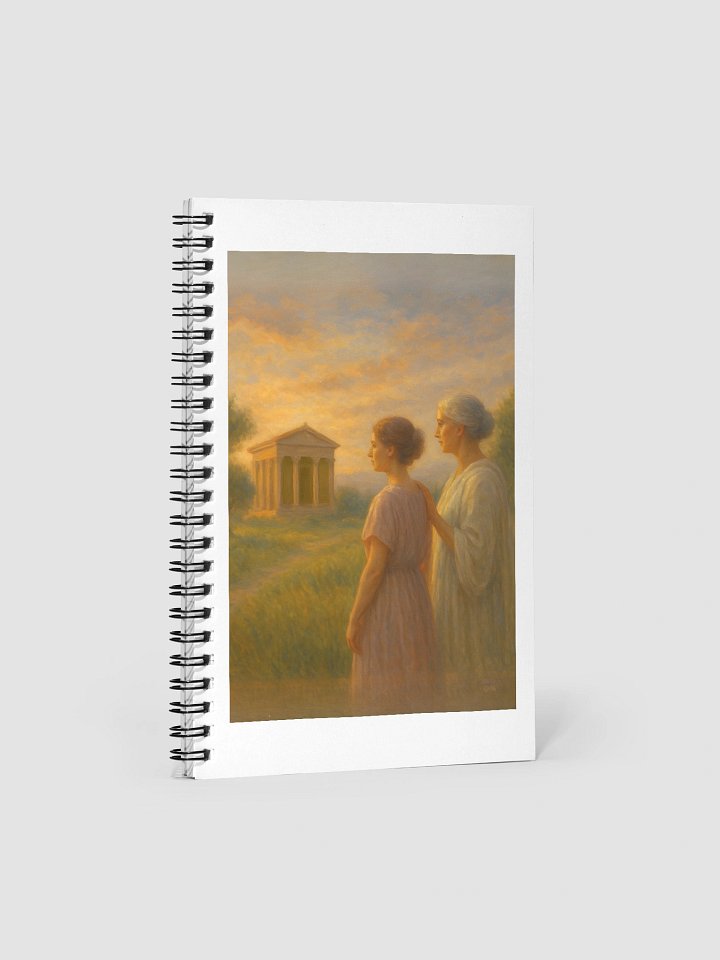 Peace Restored, Temple of Fortuna Muliebris Spiral Notebook product image (1)