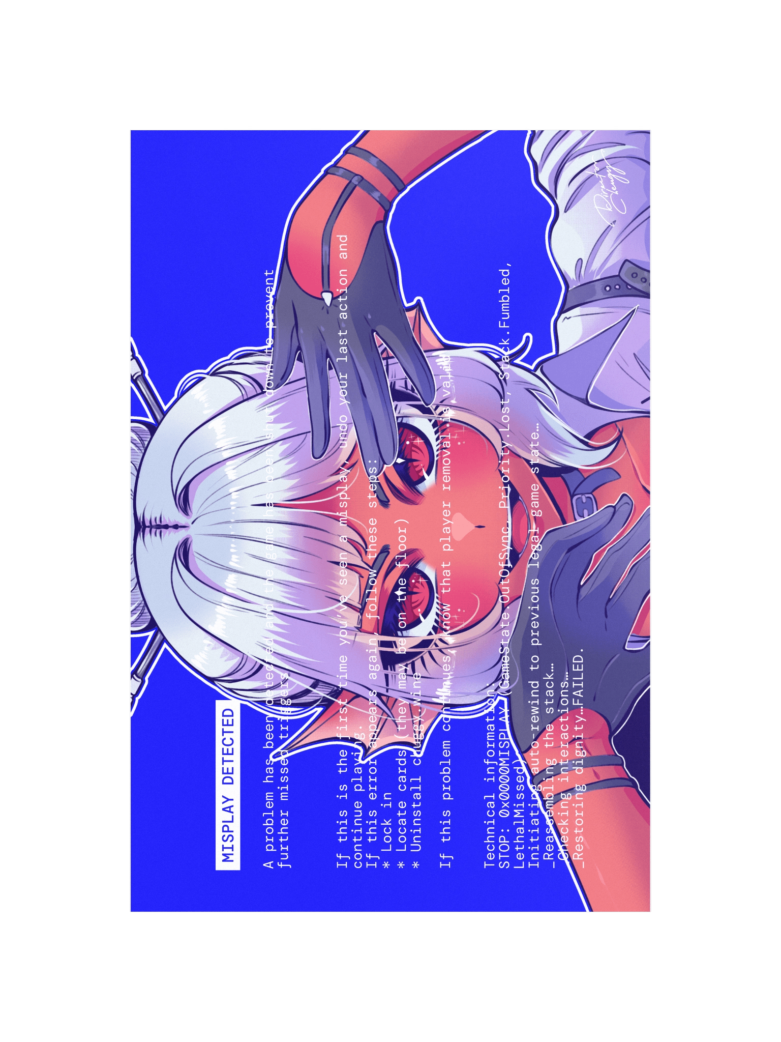 Misplay Detected Print product image (4)