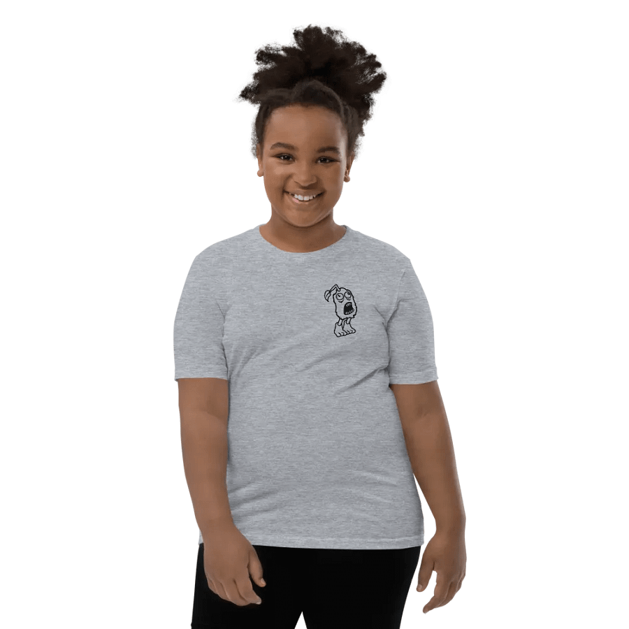 Youth Furcorn Character (Black on Light) Tee product image (10)