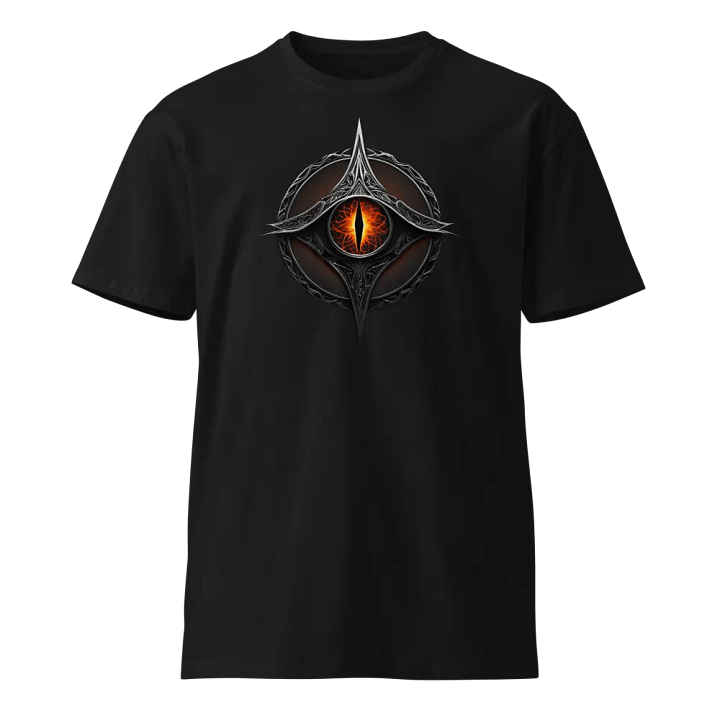 Eye of the Dark Lord with AS Colour Unisex Premium T-Shirt product image (1)