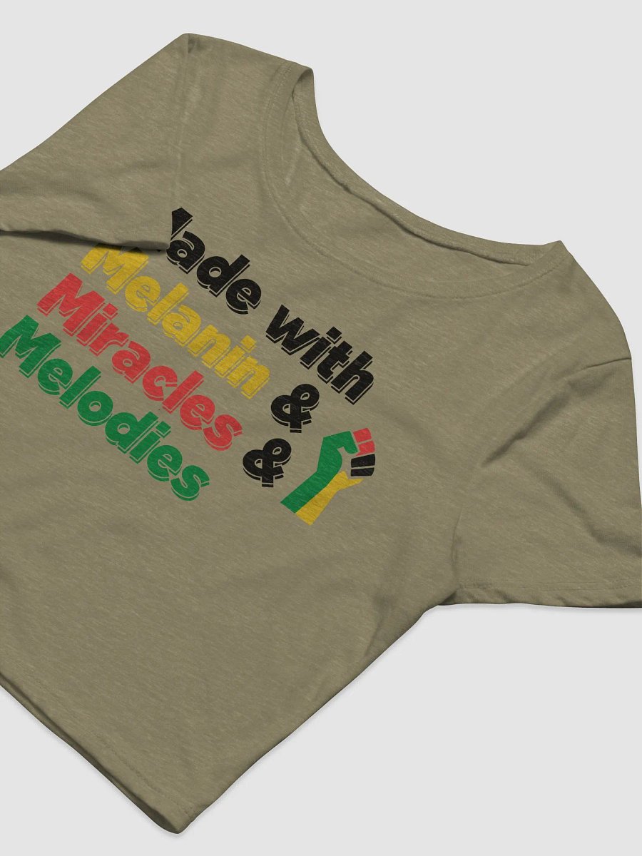 Melanin Miracles Crop Tee product image (9)