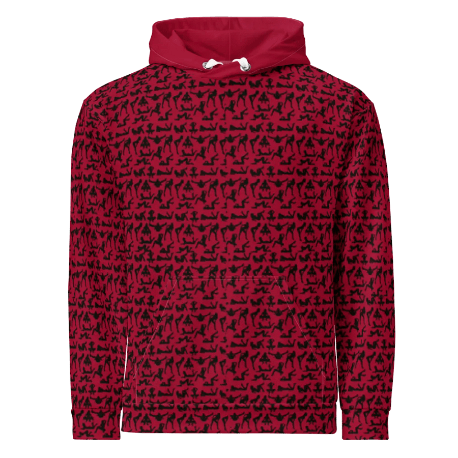 Sexy Ladies Silhouettes - Carmine | Unisex Hoodie product image (1)