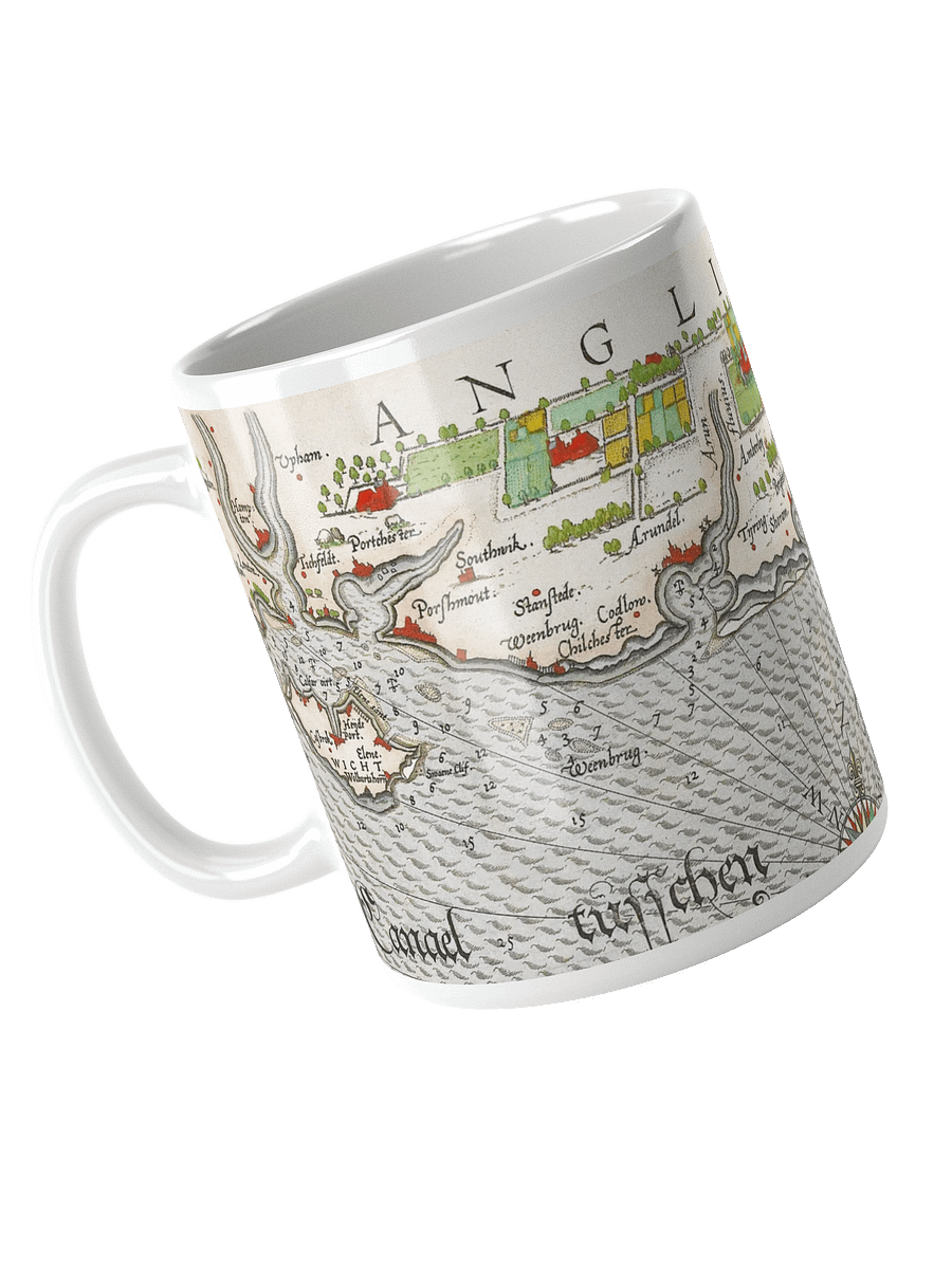 Vintage Coastal Map Mug product image (3)