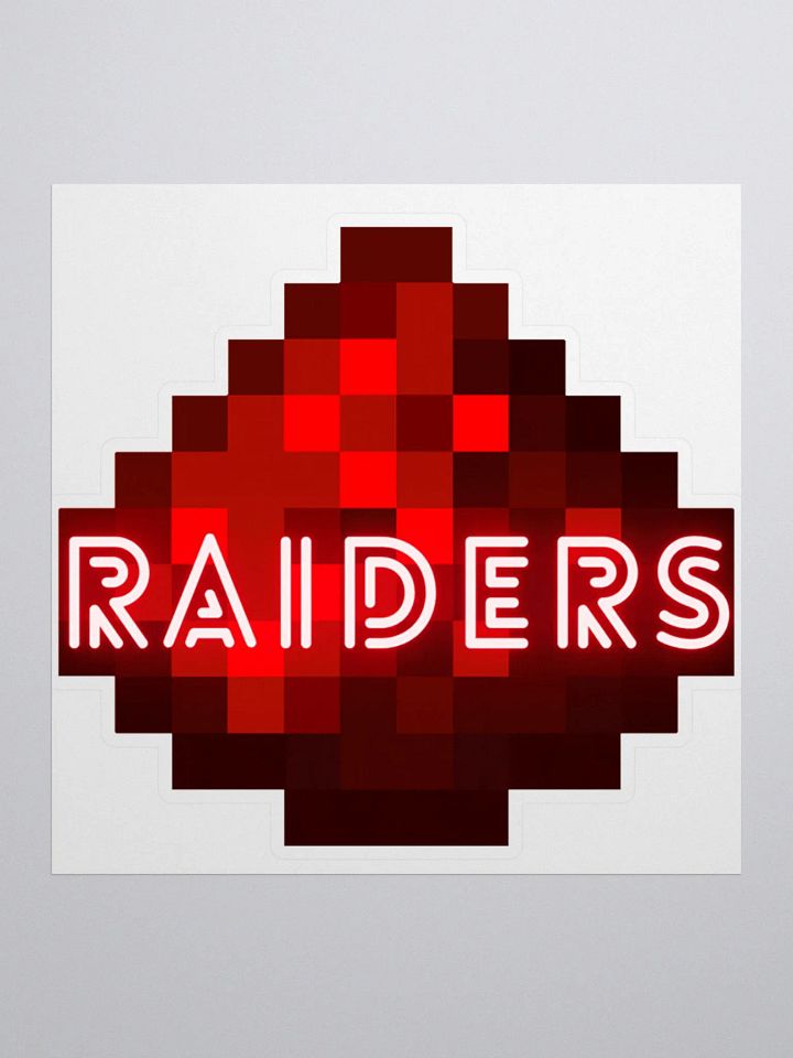 S3 Redstone Raiders Team Sticker product image (1)