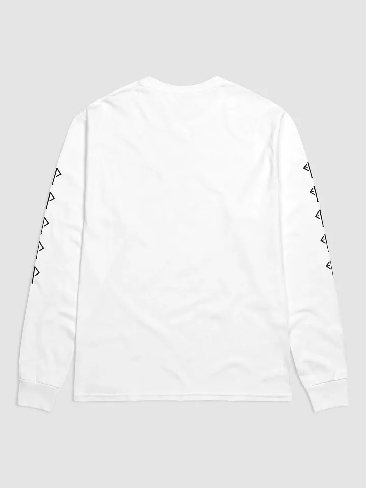 High-Quality Executioner Longsleeve: Black on White product image (2)