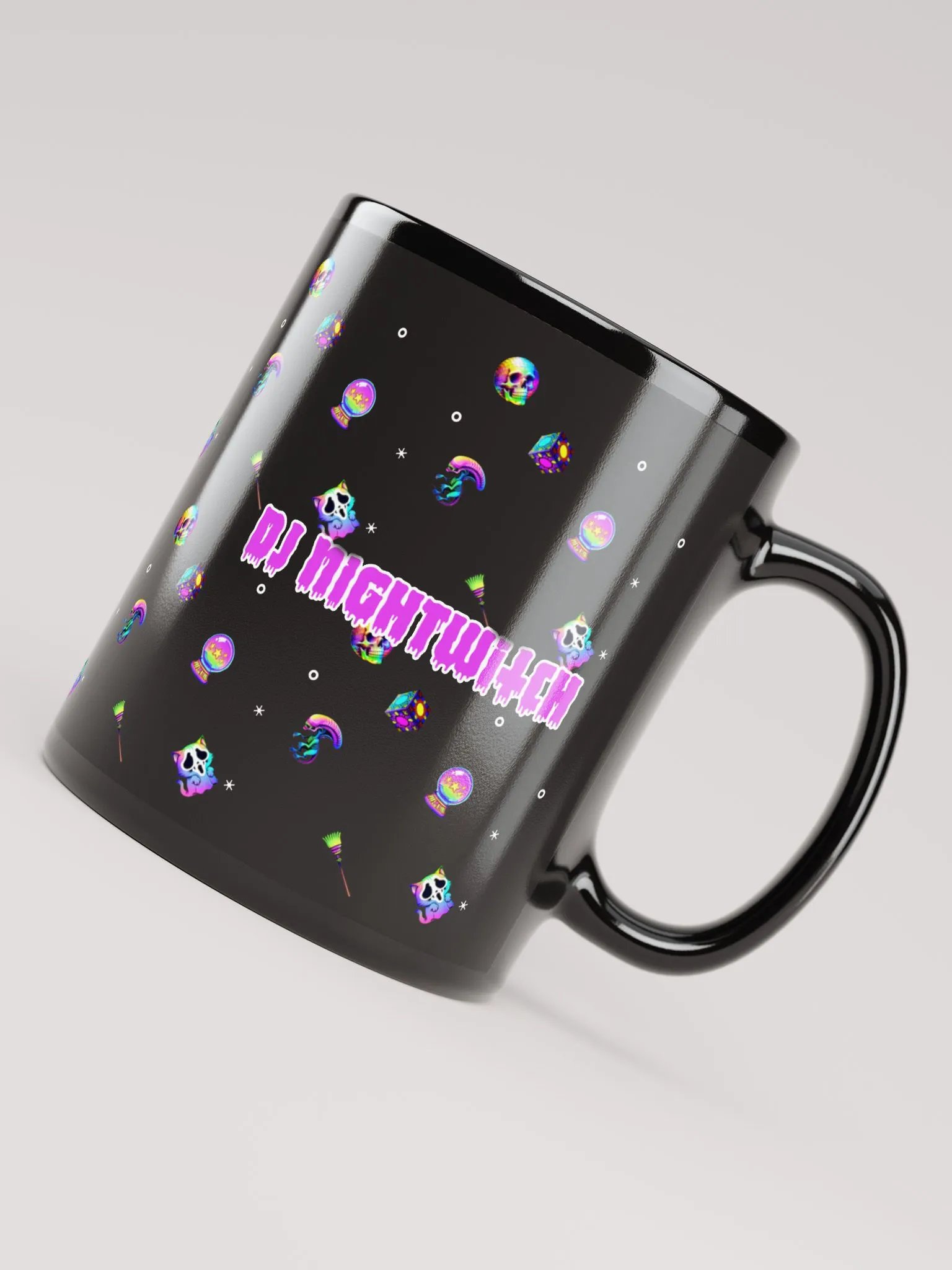 Black Emote Coffee Mug - with Logo product image (4)