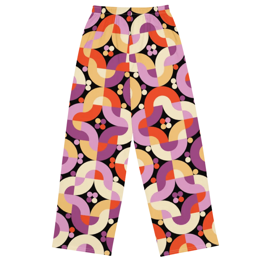 BUIII Retro Harmony: Autumn Breeze Wide-Leg Pants product image (10)
