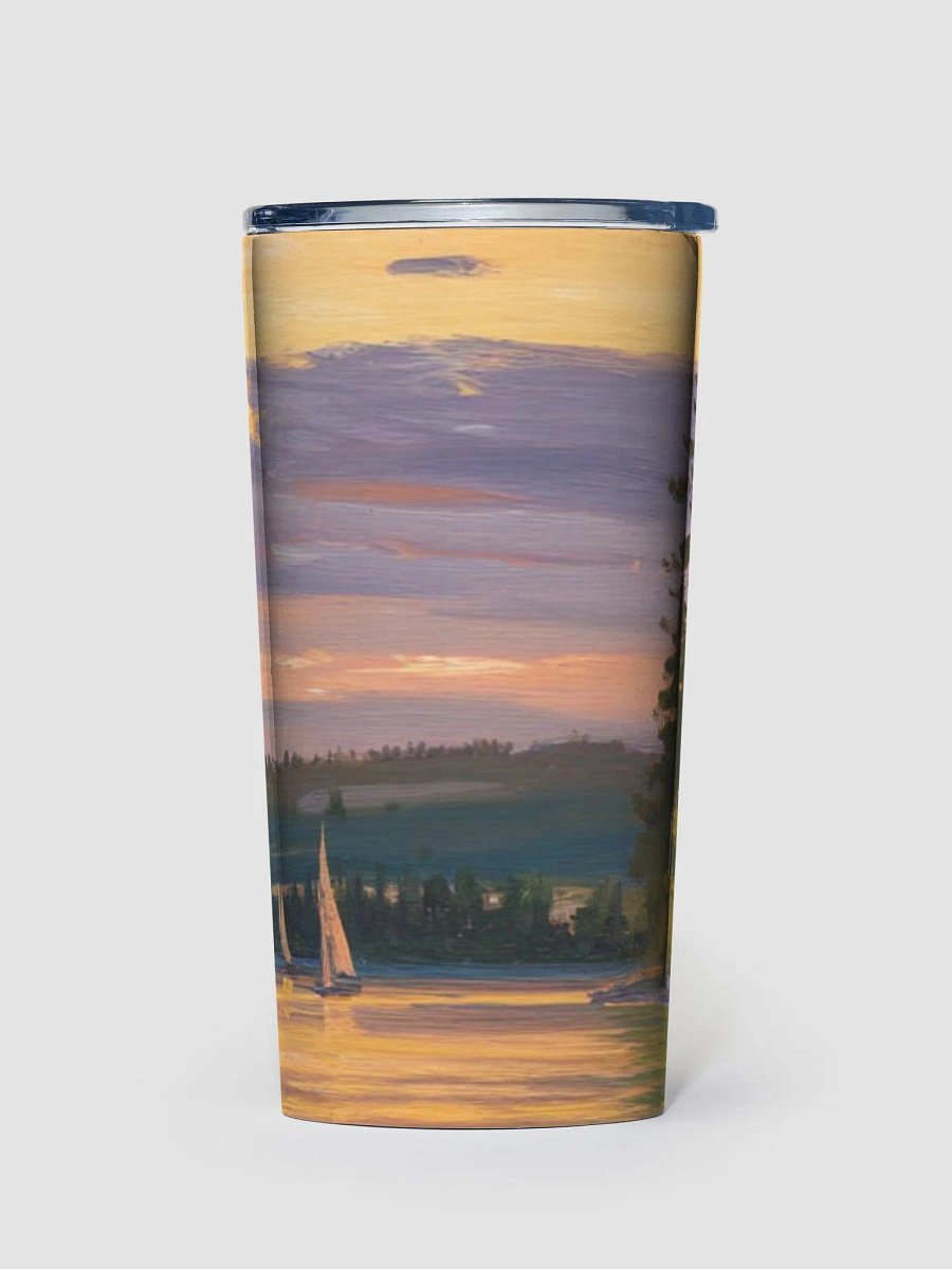 Sunset Lake Sailing, 20 oz Stainless Steel Tumbler product image (3)