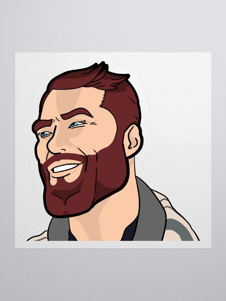 Gigachad Matt Sticker product image (2)