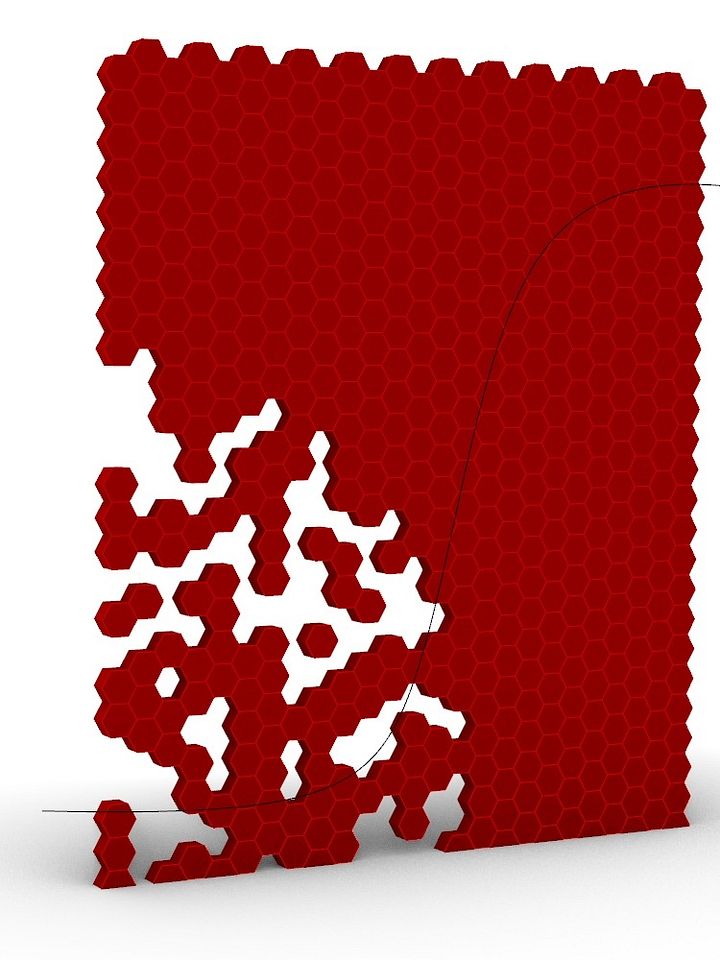 Random Reduce Parametric Pattern Design Grasshopper Rhino Files Download product image (1)