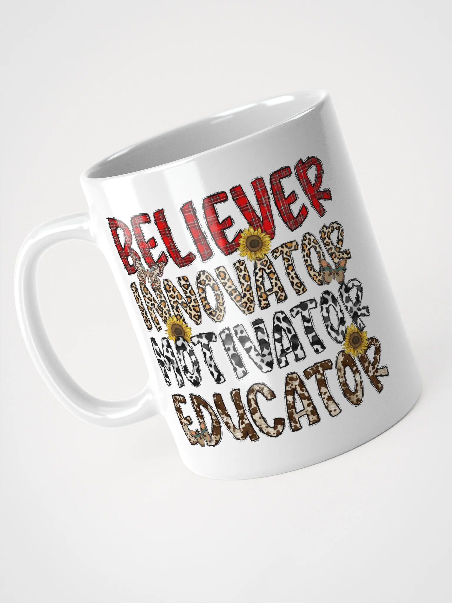 Believer, Innovator, Motivator, Educator - White Mug product image (1)