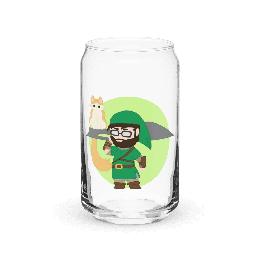 Adventure Mode Trunks And Loke Can Shaped Glass product image (1)