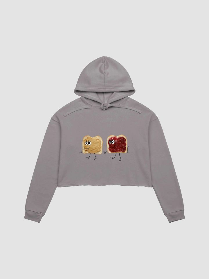 Perfectly Paired PB&J Cropped Hoodie product image (6)