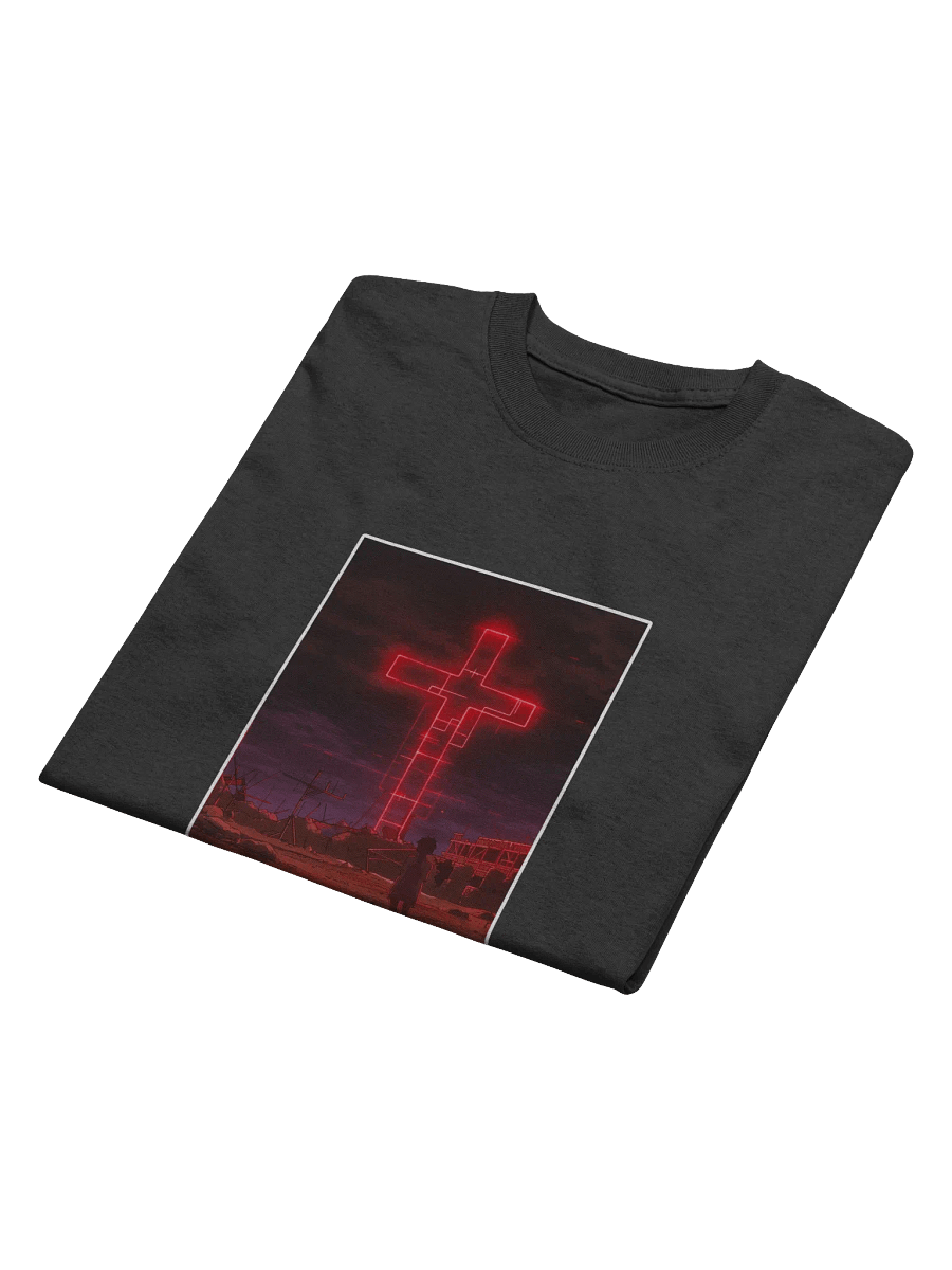 "THE END" Heawyweight Printed T-Shirt product image (4)