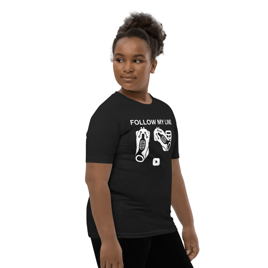 Follow My Line Youth Logo T-Shirt product image (16)
