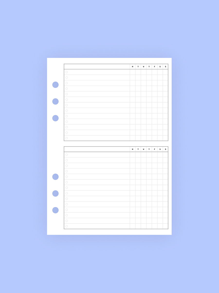 Weekly To Do Inserts FREEBIE product image (2)