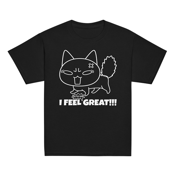 Ironic Emotional Expression - Unisex Youth Heavyweight T-shirt product image (2)