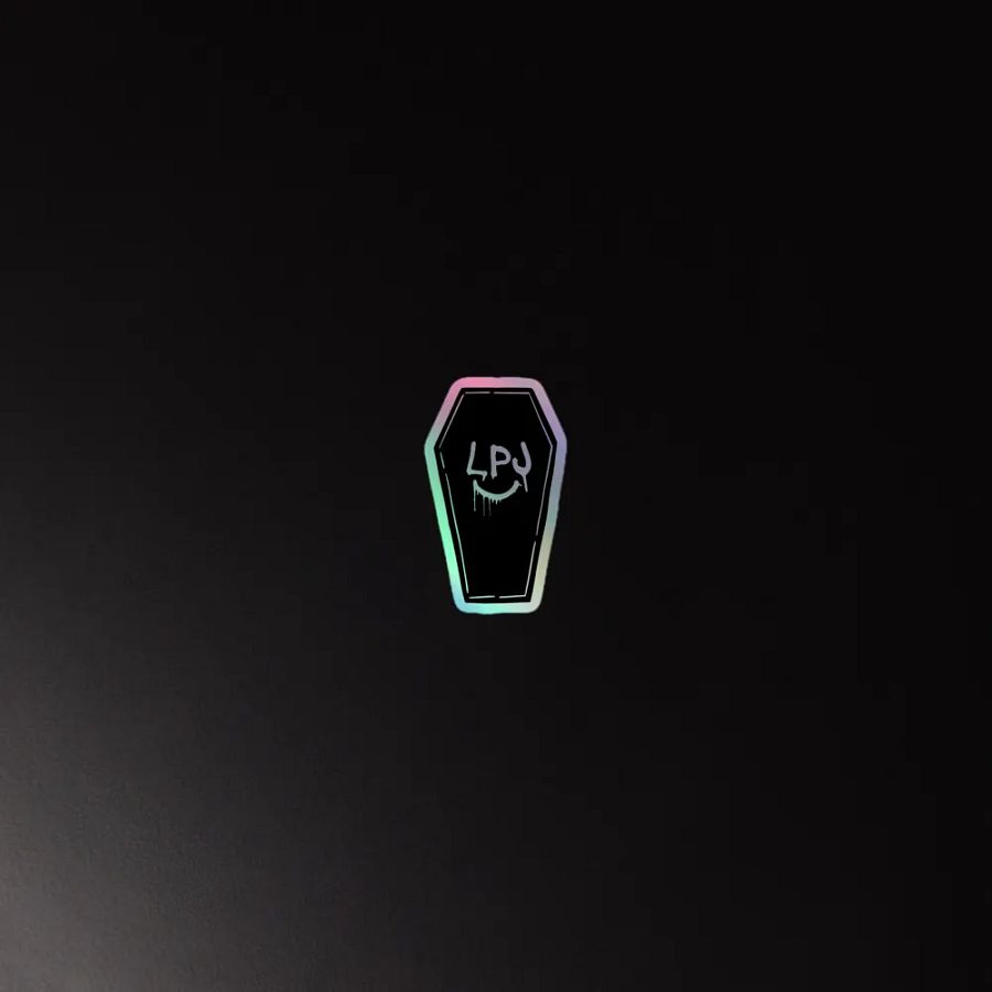 LPJ Holographic Coffin Sticker product image (4)