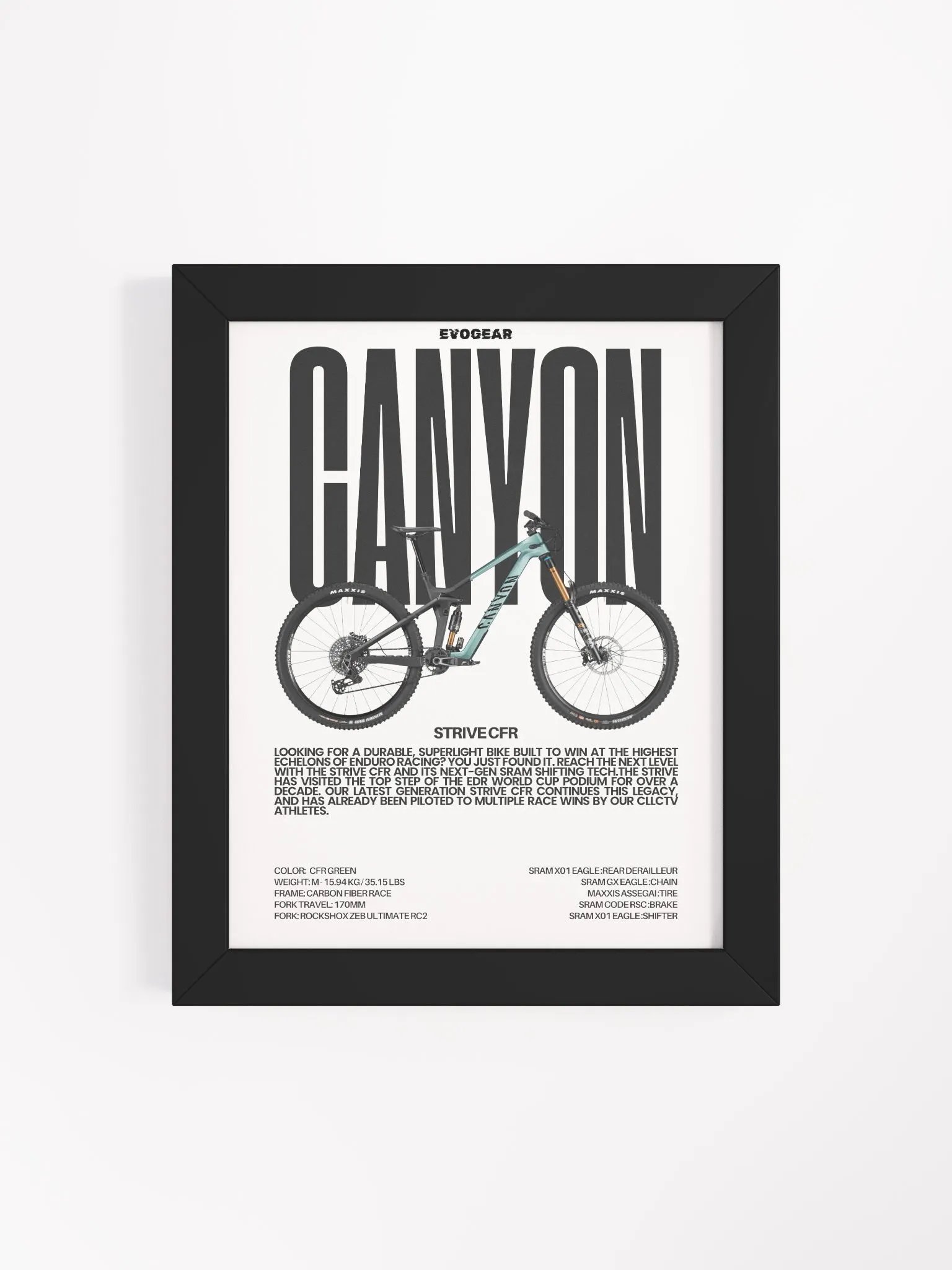 Canyon Sender CFR Frame product image (4)
